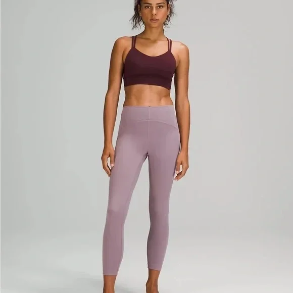 Lululemon Instill High-Rise Tight 25"Violet Verbena 10 like new